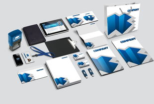 企業(yè)科技公司VI整套設計素材及PSD模板下載指南